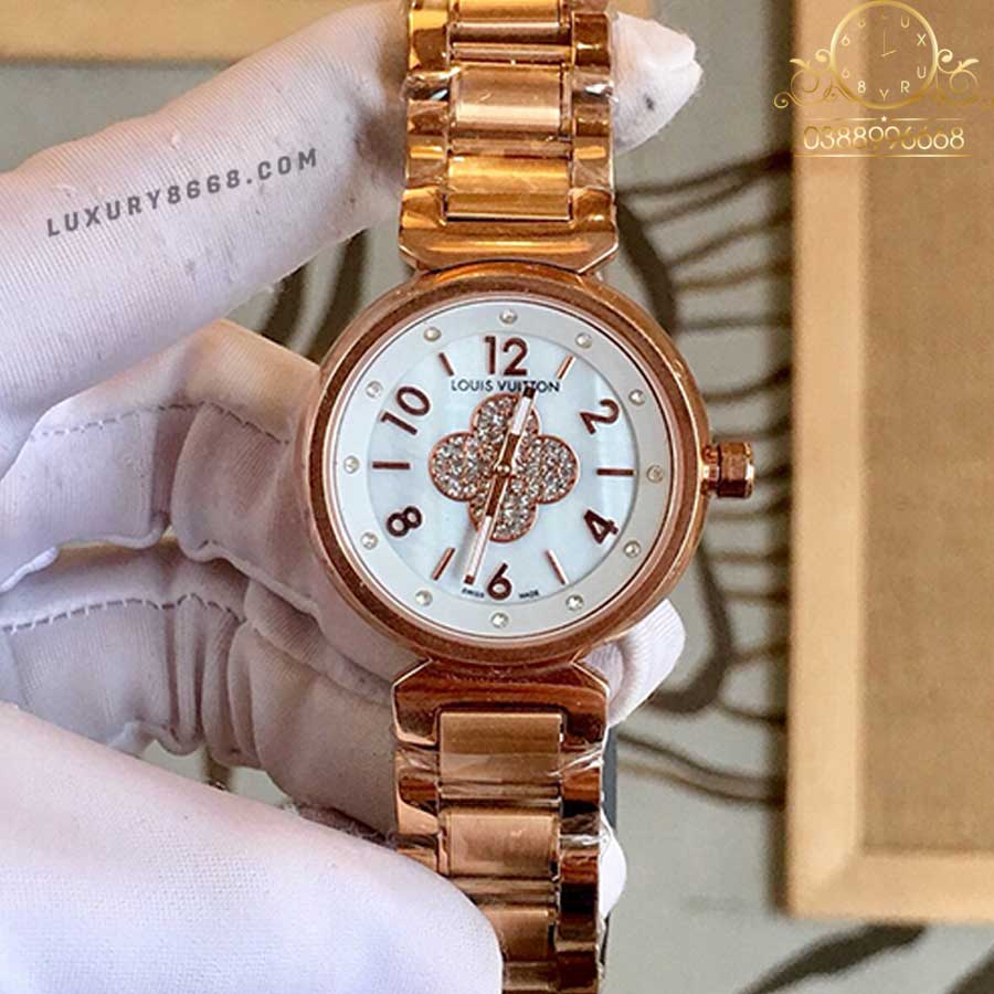 Louis Vuitton Ladies  Branded Replica 1st copy watches  Replicawatchvilla