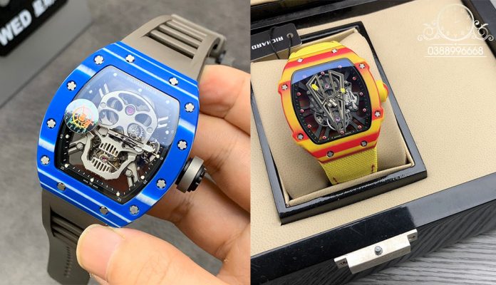 Tổng thể thiết kế của đồng hồ Richard Mille phiên bản Super Fake 1:!.