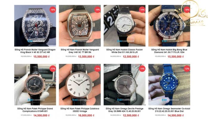 những chiếc đồng hồ Fake 1 hay Replica 1:1 với mức giá chỉ 15 – 40 triệu hứa hẹn sẽ là phương án vừa túi tiền và hợp lý hơn rất nhiều.