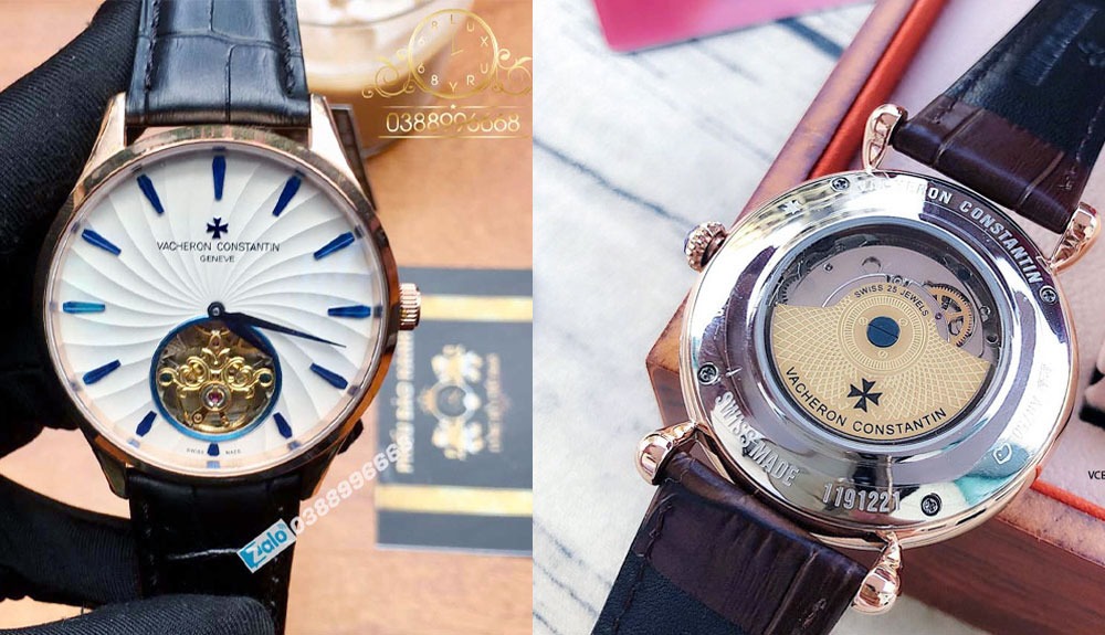 Đồng hồ Vacheron Constantin Fake Fake 1 có chất lượng kém hơn, mức giá cũng thấp hơn