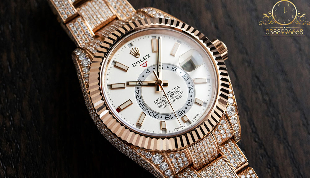 Nâng tầm đẳng cấp với những mẫu đồng hồ Rolex đính kim cương