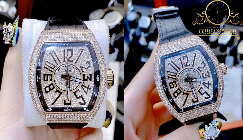 Đồng hồ Franck Muller Fake 1 ( Dòng máy Nhật Bản )